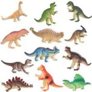 Figurky Dinosauři sada 12 ks 12-14 cm Kruzzel