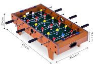 Mini stolní fotbal 70x35 cm dřevěný stolní fotbal ECOTOYS