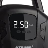 Kompresor 12V, 150PSI/10bar, 12W, LCD, černá Xtrobb 21866