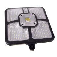 Pouliční osvětlení solární 220 LED COB, IP65, 8 W, černé Izoxis 22736