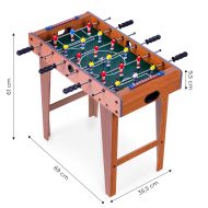 Stolní fotbálek 69x35 cm dřevěný stolní fotbálek ECOTOYS