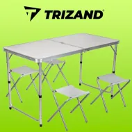 Skládací kempingový set pro 4 osoby Trizand 23238