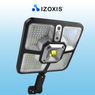 Pouliční osvětlení solární 220 LED COB, IP65, 8 W, černé Izoxis 22736