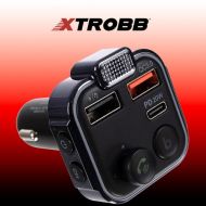 FM Bluetooth Transmitter vysílač/nabíječka Xtrobb 22355