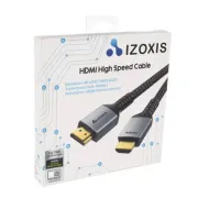 Kabel HDMI 2.1 High Speed, 8K 60Hz, 2m černý Izoxis 18929