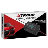 Automatická nabíječka baterií 12V/8A, 24V/4A Xtrobb 22463