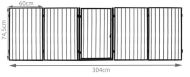 Zábrana ke krbu 300cm Kaminer BK-2961