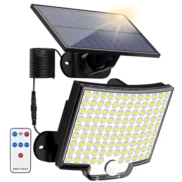 Solární venkovní 106 LED COB osvětlení, IP65,…