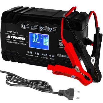 Automatická nabíječka baterií 12V/8A, 24V/4A Xtrobb 22463